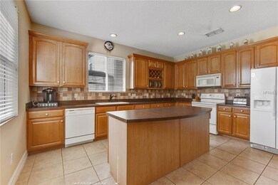 Spacious kitchen with quality appliances, plenty o
