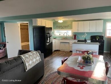 dining and kitchen