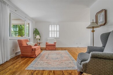 Living Room with Beautiful Hardwood Floors
