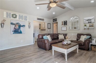 Another view of living room/hall.