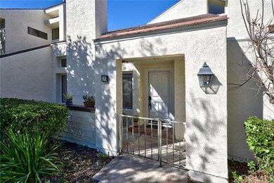 Gated entry and front patio