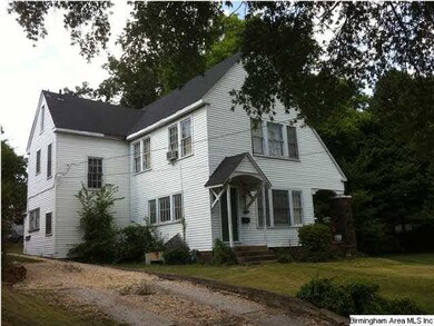 Left side of house