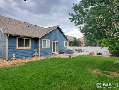 Facing Northwest on back corner of yard