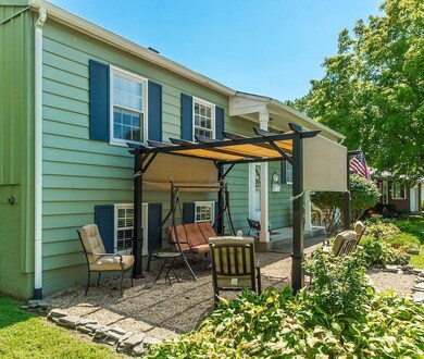 Front Pergola View