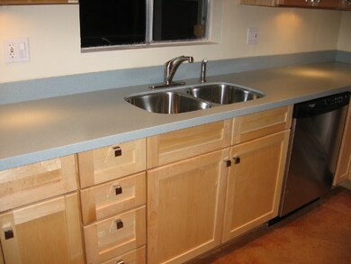 Upgraded Cabinets & Hard Surface Counter