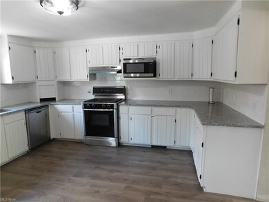 Granite tops, new floor.