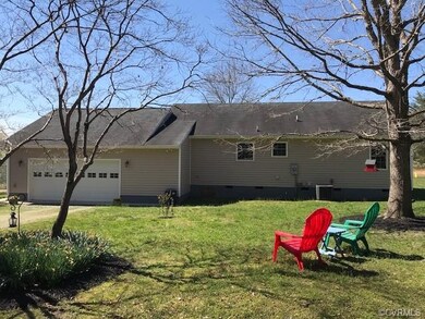 Rear View with Garage Entrance