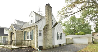 Front and garage
