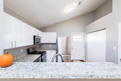 New Countertops. New Light Fixtures.