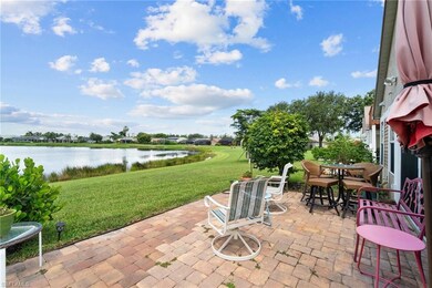 View of patio featuring a water view
