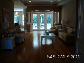 Living area with great views
