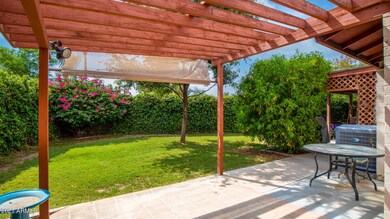 8311 E Via De Dorado Backyard Trellis