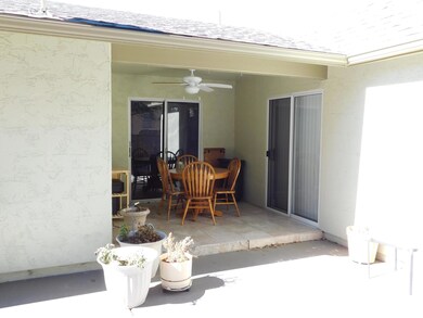 Covered patio