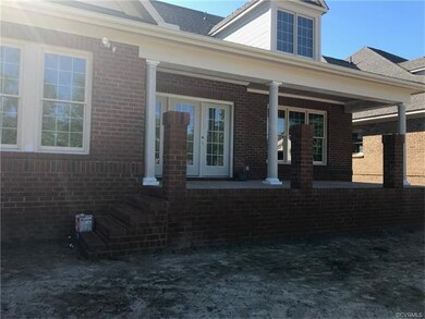 Photo of ACTUAL home currently under construction.