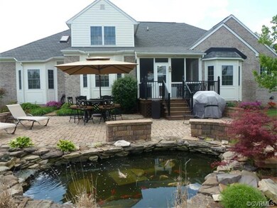 Closer view of Rear yard. Nice relaxing retreat.
