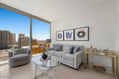 Living area with tile patterned floors, healthy am