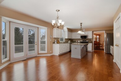 Large eat-in Kitchen area fits every size table - 