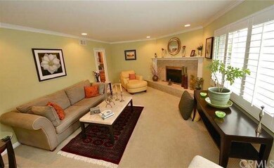 Spacious formal living room, recessed lighting