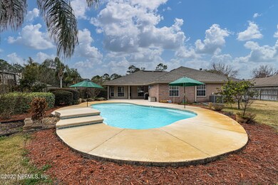 Pool View Towards House