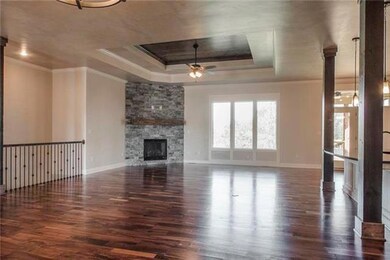 Living room with lots of windows for natural light