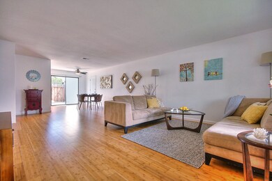 Spacious living room