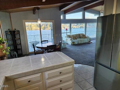 view from kitchen