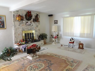 Eyecatching fireplace