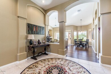 Entry into family room