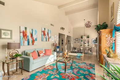 Living Room - Vaulted Ceilings