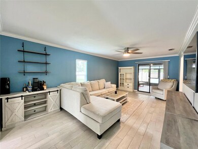 Coffee Bar and living room