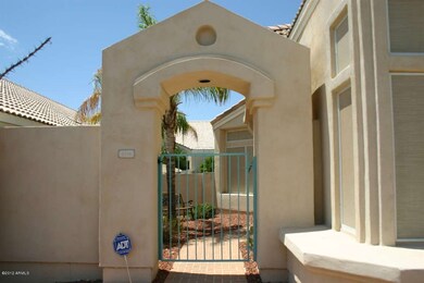 Front Gated Entry to Home