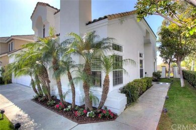 Walkway to the front door. The landscaping is simp