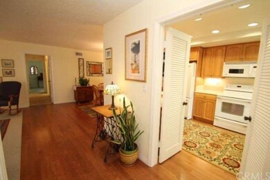 Looking in from the front door. French doors lead 