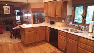Gorgeous Hardwood Floors! Eat-In Kitchen with Tile