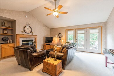 Built-Ins & French Doors to Deck