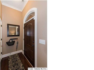 Lovely entry with transom over the front door