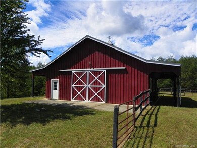 36' X 36' Four stall barn, full electric, 8' open 