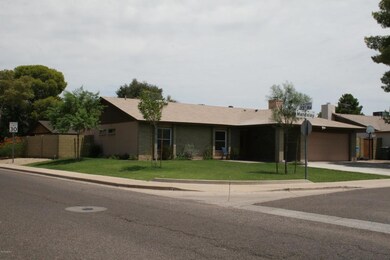 front - corner lot