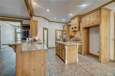 Wonderful kitchen with an island, pantry and lots 