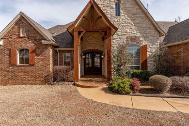 View of front of house featuring french doors