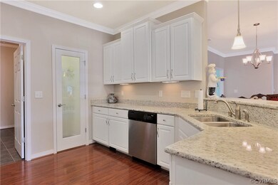 The Kitchen has a breakfast bar,stainless applianc