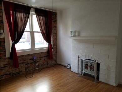 Double window facing east fills the room with brig
