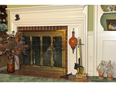 Living Room. Wood burning fireplace!