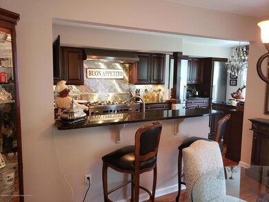 Counter to open kitchen