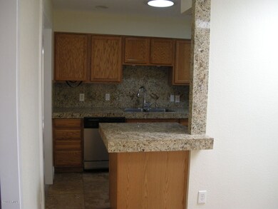 Kitchen view from Dining Room