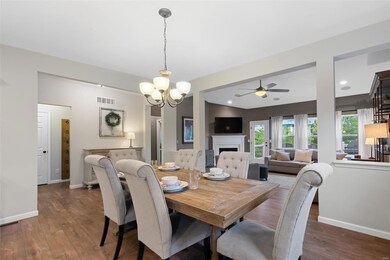 With this open floorplan, the wood views can be appreciated throughout the main living area!