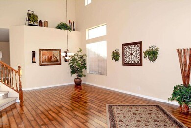 Beautiful wood flooring.