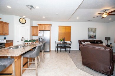 Dining area off the kitchen