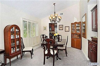 Dining room with built in buffet and bar.