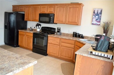 Huge kitchen with plenty of cabinet and pantry sto
